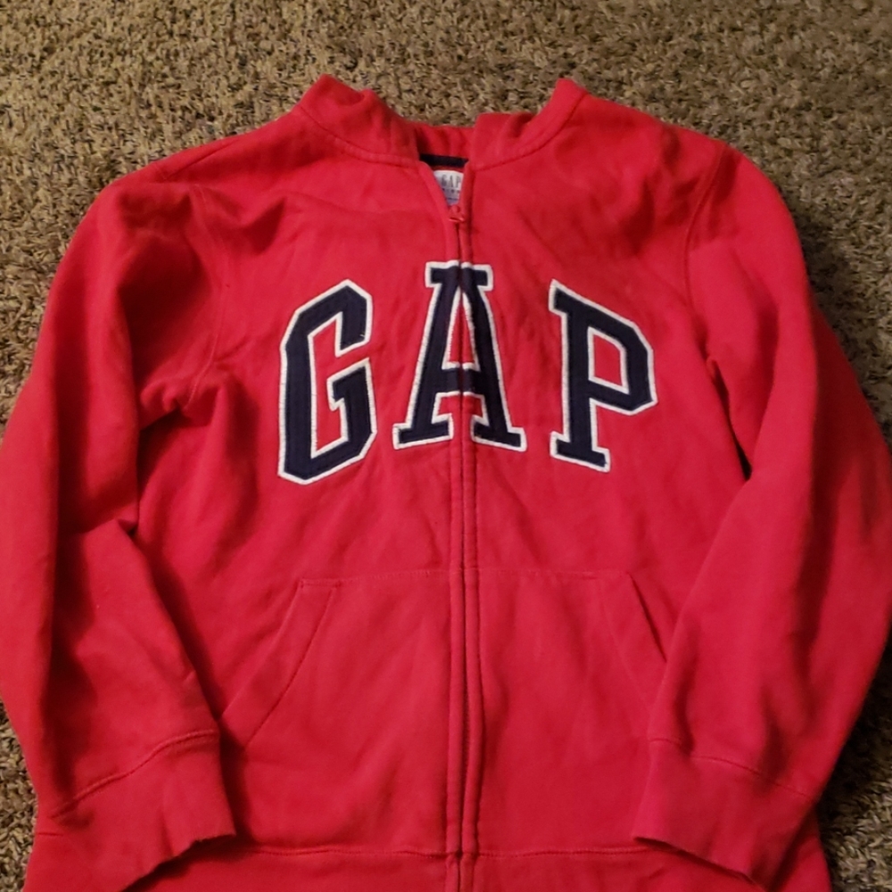 Boys Gap zip up hoodie